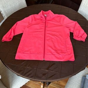 Christopher & Banks Fuschia 3/4 sleeve jacket size M